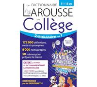 Le dictionnaire Larousse du collège