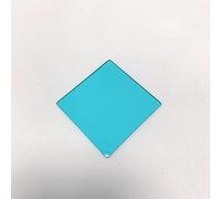 Le dimensioni multiple quadrano da 400nm a 700nm Tipo di vetro filtro luce blu passa-alto QB39 BG39 (Color : Blue, Size : 31x44x0.9mm)
