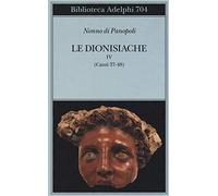 Dionisiache - Nonno di Panopoli - 2020