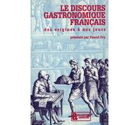 Le Discours Gastronomique Francais. Des Origines A Nos Jours: 105