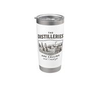 Le distillerie stanno chiamando e devo andare (whisky) Bicchiere termico in acciaio inox doppia parete