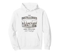 Le distillerie Stanno chiamando e Devo Andare (Whisky) Felpa con Cappuccio