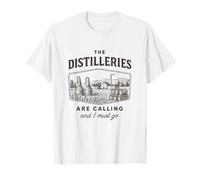 Le distillerie Stanno chiamando e Devo Andare (Whisky) Maglietta