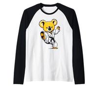 Le divertenti arti marziali del karate koala Maglia con Maniche Raglan