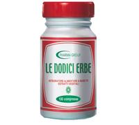 MEDICAL PHARMA Dodici Erbe 100 Tavolette - Integratore Per Le Funzioni Intestinali
