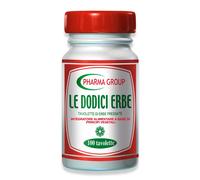 MEDICAL PHARMA Dodici Erbe 100 Tavolette - Integratore Per Le Funzioni Intestinali