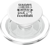 Le domeniche per Gesù e il calcio religioso cristiano PopSockets PopGrip per MagSafe