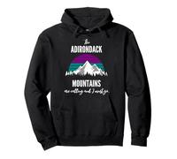 Le Donne Adirondack Mountains Stanno chiamando, Amante della Montagna Felpa con Cappuccio