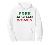 Le Donne afghane libere salvano l'Afghanistan Solidarietà Pace libertà Felpa con Cappuccio