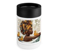 Le donne africane possono raffreddare 340 g isolato in acciaio inossidabile Cooler può coprire in acciaio inox supporto per bevande regali per uomini donne compleanno Natale
