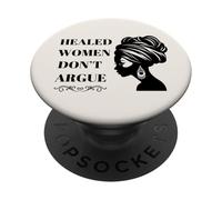 Le donne guarite non discutono l'empowerment del benessere emotivo PopSockets PopGrip Adesivo