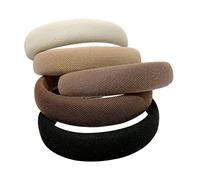 Le donne imbottite di capelli imbottiti spugnano fascia spessa fascia duri per la testa per i fai -da -te accessori 5pcs