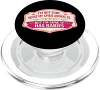 Le donne non sono sicure di cosa sia lo spirito animale, ma ha uno scherzo sulla rabbia PopSockets PopGrip per MagSafe