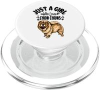 Le donne sono solo una ragazza che ama i Chow-Chow per PopSockets PopGrip per MagSafe