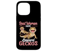 Le donne vere hanno gechi leopardati Custodia per iPhone 14 Pro Max