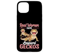 Le donne vere hanno gechi leopardati Custodia per iPhone 15 Plus