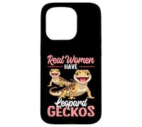 Le donne vere hanno gechi leopardati Custodia per iPhone 15 Pro