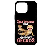 Le donne vere hanno gechi leopardati Custodia per iPhone 16 Pro