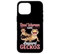 Le donne vere hanno gechi leopardati Custodia per iPhone 16 Pro Max