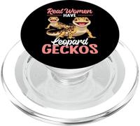 Le donne vere hanno gechi leopardati PopSockets PopGrip per MagSafe