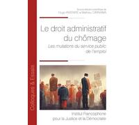 Le droit administratif du chômage: Les mutations du service public de l'emploi