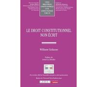Le droit constitutionnel non écrit: 176