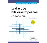Le droit de l'Union européenne en tableaux: A jour au 15 janvier 2025