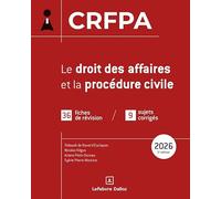 Le droit des affaires et la procédure civile