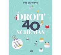 Le droit en 40 schémas: Comprendre le droit ne vous aura jamais semblé aussi facile !