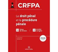 Le droit pénal et la procédure pénale