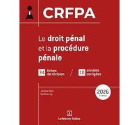 Le droit pénal et la procédure pénale