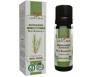 Le erbe di janas Olio Essenziale Rosmarino 10 ml - Olio essenziale