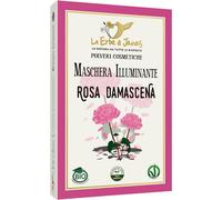 Le Erbe di Janas Rosa Damascena 100 g - Maschera Viso Illuminante