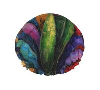 Le farfalle danzano Cuffia da a riutilizzabile - cuffia da a quotidiana a doppio strato impermeabile, elastica ed ecologica