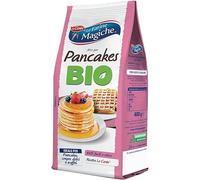 Le Farine Magiche - Farina Biologica per Pancake, Crepes e Waffle | Ingredienti Naturali con Lievito Incluso | Morbidezza e Doratura Perfetta | Pronta all'Uso | Confezione da 400 g (Pack of 10)