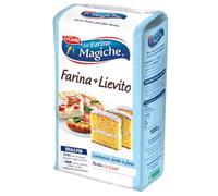 Le Farine Magiche - Farina con Lievito Integrato per Dolci e Salati - Ideale per Lievitazione Perfetta - Grano Tenero Tipo 00 con Pasta Madre e Cremortartaro - Confezione da 1 kg
