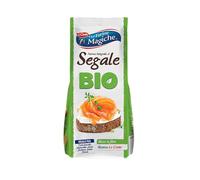 Le Farine Magiche Farina di Segale, Gusto Rustico, Ideale per Pane, Focaccia, Piadina, Crackers, Confezione da 400 g (12 pezzi)