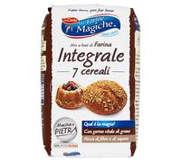 Le Farine Magiche Farina Integrale ai 7 Cereali, altamente Digeribile, Gusto rustico e tipico di un tempo, Confezione da 900 g