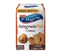 Le Farine Magiche Farina Integrale ai 7 Cereali - Miscela Selezionata per Pane, Pizza e Ricette Rustiche - Fonte Naturale di Fibre, 10 Confezioni da 900 g