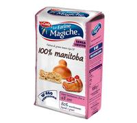 Le Farine Magiche | Farina Manitoba per Preparazioni a Lunga Lievitazione Salate e Dolci | Confezione da 1 kg