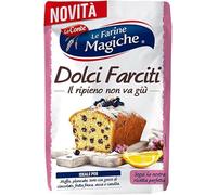 Le Farine Magiche Farina per Dolci Farciti - Preparato Speciale per Plumcake, Muffin e Torte Soffici - Mantiene Gocce di Cioccolato e Frutta in Sospensione - Confezione da 300g