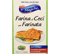 Le Farine Magiche Farina di Ceci per Farinata, Aroma di Rosmarino, Ideale per Biscotti, Crostate, Farinata e Pasta Fresca, Confezione da 320 g