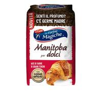 Le Farine Magiche Manitoba per Dolci con Germe Madre, Mix di Grano Tenero ad Alta Forza per Lievitati, Brioche e Grandi Lievitati, Confezione da 1kg