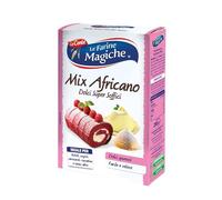 Le Farine Magiche Mix Africano per Dolci, Preparato per Pasticceria, Basi Soffici, Rotoli e Savoiardi, Alta Qualità, Scorta Ideale per Dolci Fatti in Casa, 6 Confezioni da 200g