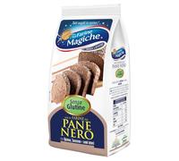 Le Farine Magiche Mix di Farine per Pane Nero, Senza Glutine e Senza Lattosio, ricca di Fibre e Sali minerali, ideale per Pane nero, Pizze e Focacce, Confezione da 300 g (Pack of 1)