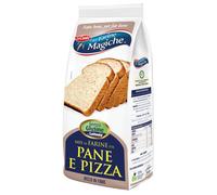 Le Farine Magiche Mix di Farine per Pane e Pizza, Senza Glutine, ricca di Fibre, Profumi e sapori unici, ideale per Pane, Pizza e Macchina del pane, Confezione da 500 g