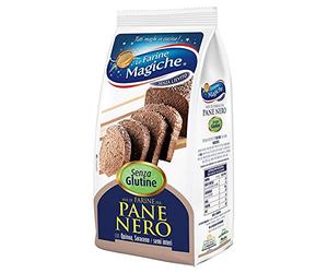 Le Farine Magiche Mix Pane Nero Senza Glutine 300 Gr. - Cartone 6 Pezzi