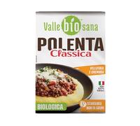 LE FARINE MAGICHE Polenta Vallebiosana Classica Bio, Farina di Mais 100% Biologica Italiana, Pronta in 5 Minuti, Senza Glutine e Vegan, Confezione da 250g (1 Pezzo)