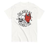 Le favolose Cadillacs, Banda Rock Argentina. Rock Nazionale Argentino. Maglietta in cotone 100%. Stampa DTG. Taglia unisex. CAM2611, bianco, L