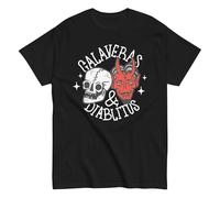 Le favolose Cadillacs, Banda Rock Argentina. Rock Nazionale Argentino. Maglietta in cotone 100%. Stampa DTG. Taglia unisex. CAM2611, nero, L